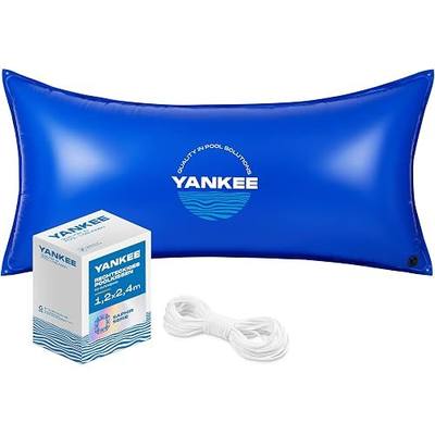 Yankee 4x8 Pool Pillow for Above Ground Pools, Pool Pillow for Closing Winter, Extra Durable 0.4 mm PVC (27 Gauge), Winter Pool Pillow