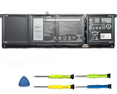 V6W33 54Wh Laptop Battery Replacement for Dell Inspiron 3510 3520 3511 3515 5310 5510 5515 5625 5630 Inspiron 14 7415 7420 7425 7430 7435 7445 2-in-1 Latitude 3320 3520 3420 Vostro 3515 Series