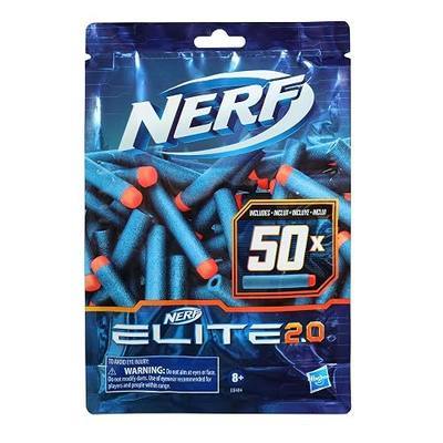 Nerf Elite 2.0 50-Dart Refill Pack, 50 Foam Darts Compatible with All Official Blasters that Use Elite Darts
