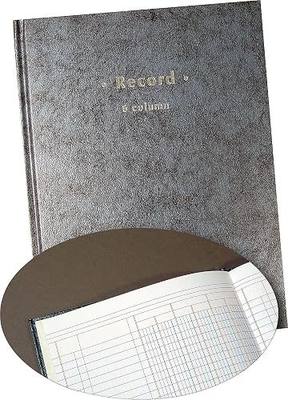 STAPLES Columnar Books, 7 1/4 x 9 1/2, 6