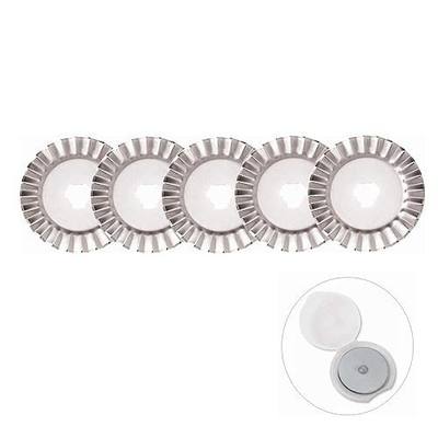 JOMOSART Rotary Cutter Blades Fits Olfa,Fiskars,DAFA,45mm/60mm Blades Rotary Cutter Replacement Blades for Quilting Scrapbooking Sewing Arts Crafts,Truecut Replacement for Quilting Fabric,Paper etc