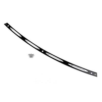 Black CNC Cut Windshield Trim for 1996-2013 Electra Street Tri Glide FLHTC