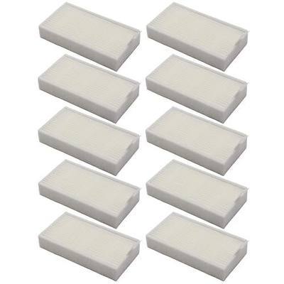 10pcs HEPA Filter for ILIFE Vacuum Cleaners, Replacement Filters for ILIFE V3, V3S, V3S Pro, V5, V5S, V5S Pro V5s Pro 2 V5s Plus Noisz S5 Robotic Vacuum Cleaner Robot Vacuum Filters