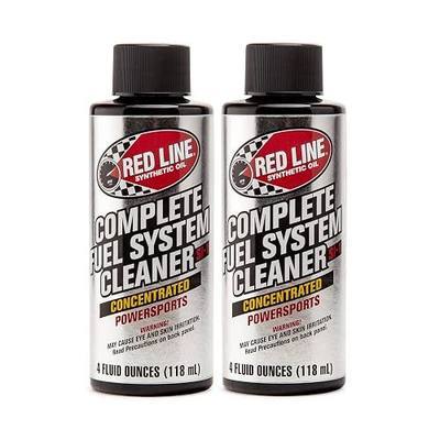 Red Line 60102 Complete Powersports Fuel System Cleaner - 4 Ounces (2 Pack)