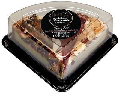 Atlanta Cheesecake Supreme Sampler Quarter Cheesecake, 12 Oz (Frozen)