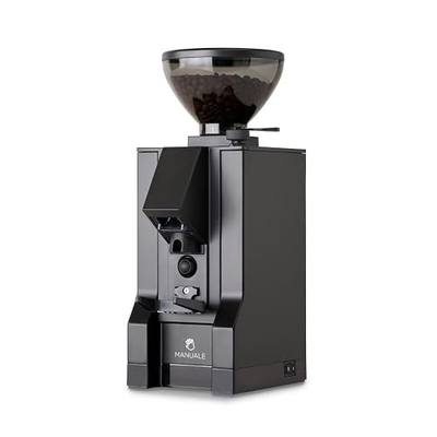 Eureka Mignon Notte Espresso Grinder, Black | 150g, 50mm Steel Burrs, Stepless