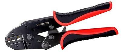 Crimping Tool For Heat Shrink Connectors,Dmuccio Racheting Wire Crimper Tools,Ratchet Wire Terminal Crimper,Crimp Tool for Wire Connectors,Wire Crimper Tool