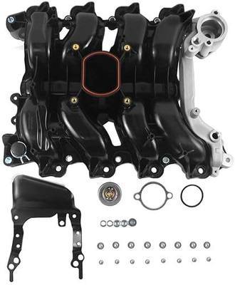 615-175 Upper Intake Manifold Kit Fits for Crown Victoria Lincoln Town Car Mercury Grand Marquis 2001-2011 Explorer Mountaineer 1999-2004 V8 4.6L Part# 3W7Z9424AA