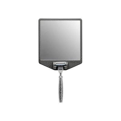 TOOLETRIES The Joseph Shower Mirror for Shaving and Razor Holder - Charcoal | Fog-reducing shower mirror with an integrated silicone razor holder and reusable wall mount.