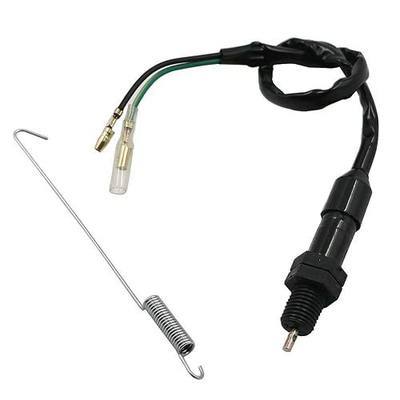 Universal Rear Brake Light Switch with Spring for Motorcycles | Fits for Honda Kawasaki Suzuki Yamaha ATVs Quad Bikes Scooters