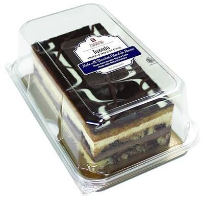 The Original Cakerie, Layer Cake - 6 Cut, Tuxedo Truffle Mousse, 27 oz (sold frozen)