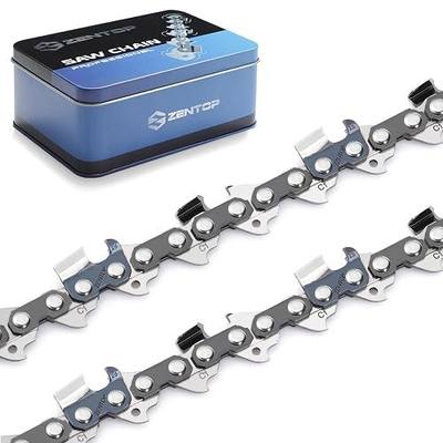 24 Inch Chainsaw Chain, 3/8 Pitch, .050" Gauge, 84 Drive Links | Germany Steel Anti-Kickback, Replacement for Husqvarna 460 Rancher, 455, Stihl MS290, MS391 (2-Pack)