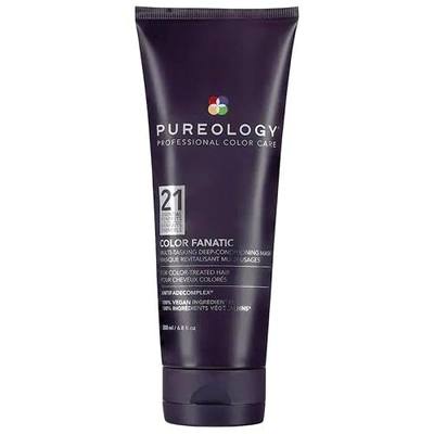 Pureology Color Fanatic Multi-Tasking Deep-Conditioning Mask - For Damaged and Color-Treated Hair, Multibenefit Hair Mask, Sulfate-Free & Vegan