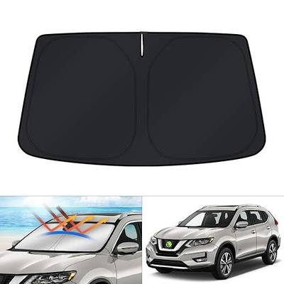 KUST Windshield Sun Shade for 2014-2020 Nissan Rogue Accessories (NOT for Rogue Sport & 2021 Rogue 3rd Gen. T33) Sunshade Foldable Window Sun Protector Block UV Rays Keep Car Cooler
