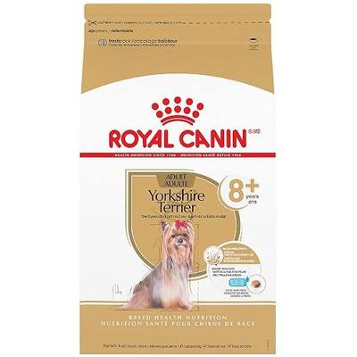 ROYAL CANIN Breed Health Nutrition Yorkshire Terrier 8+ Senior Dry Dog Food, 2.5 lb Bag