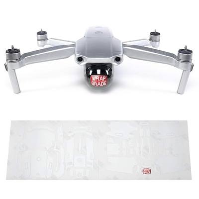 Wrapgrade Main Unit Skin Compatible with DJI Mavic Air 2 (Airforce Silver)