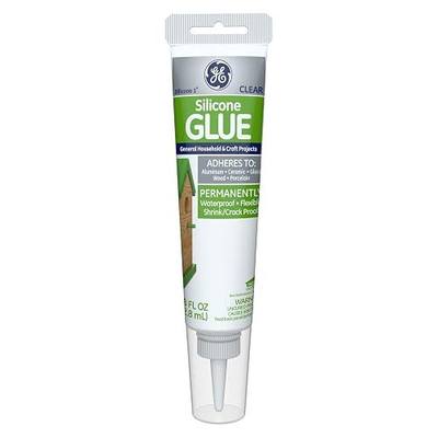 GE Sealants Silicone I Glue Clear, 2.8 oz (GE361A)