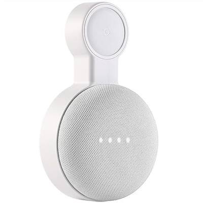 PEF Outlet Wall Mount Holder for Google Nest Mini and Google Home Mini, A Space-Saving Accessories with Cord Management for Google Mini Smart Speaker, No Messy Wires or Screws (1 Pack)