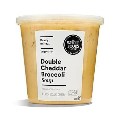 Whole Foods Market Kitchens Double Cheddar Broccoli Soup, 24 OZ