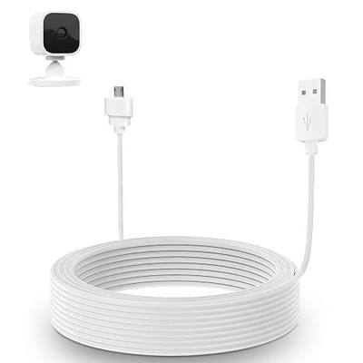 30ft/9m USB Charging Cbale for Blink Mini, Power Supply Extension Charger Cable Comepatible with Blink Mini Indoor Plug-in Camera for Continuous Faster Charging