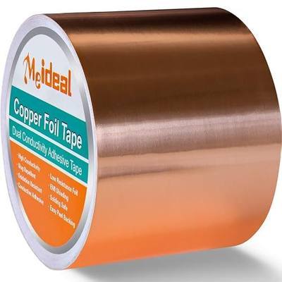 Copper Foil Tape (3inch X 33 FT) with Dual Conductive Adhesive Copper Tape for Guitar, Electrical Repairs, Arts & Crafts, Stained Glass, Paper Circuits, Soldering, Grounding, Home Decor