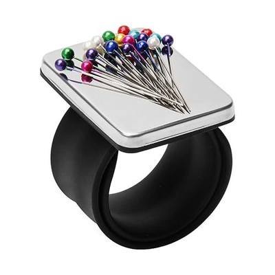 Coitak Magnetic Pin Holder Wrist Band, Magnetic Wrist Sewing Pincushion | Magnetic Wristband for Sewing, 1 Replacement Wristband