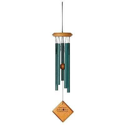 Woodstock Chimes Encore Collection, Chimes of Mercury, 14'' Verdigris Wind Chimes for Outdoor, Patio, Home or Garden Décor (DCV14)