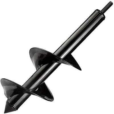 Auger Drill Bit for Planting 4"x12",Garden Plant Flower Bulb Bedding Planter Auger Spiral Drill Bit,Easy Planter Garden Auger,Post Hole Digger for 3/8 Hex Drive Drill