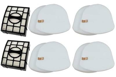 Dttery UV725 UV730 ZU560 ZU561 ZD201 Filter Replacement for Shark Vacuum | CU530 NV431 UV572 UV650 ZU562 ZU570 ZU571 ZU572 ZU660 ZD400 ZD402 Rotator Navigator Lift Away Upright, 4 Foam & Felt, 2 Hepa