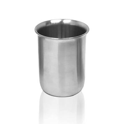 Stainless Steel Lab Beakers with Rim, Low Form, 100mL