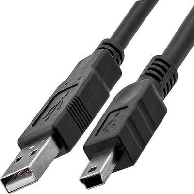 ienza 3Ft USB A (Type A) to Mini B USB 2.0 Data and Charger Cable for Old Android, PS3 Controller, MP3 Player, Gopro Hero 3, Blue Yeti, Digital Camera, Garmin & More