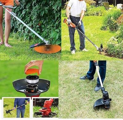 0.065" Line String Trimmer Autofeed Replacement Spool,AF-100 Line String Trimmer, 30ft Weed Eater Spool Replacement Spool for String Trimmer, for Black and Decker Models (10 Spools+2 Caps)12 Pack