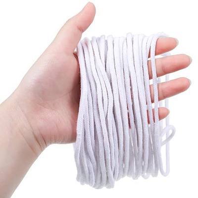 Nuanchu 29.5 Feet 0.1 inch/ 2.6 mm Oil Lamp Wicks, Round Cotton Replacement Candle Wicks, for Kerosene Alcohol Lamp Lantern Candle Burner Stove Lighting and Decoration