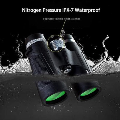 12x42 Binoculars for Adults with Phone Adapter - 20mm Large View Eyepiece & Super Bright IPX7 Nitrogen Waterproof Roof BAK4 Prism FMC Lens Binoculars for Bird Watching Hunting Sports Travel Concerts