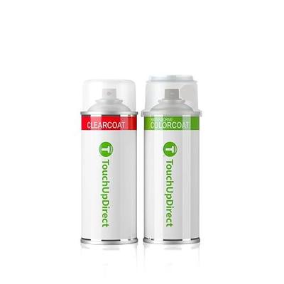 TouchUpDirect G1U Ice Silver Metallic Compatible with Subaru Exact Match Touch Up Paint Aerosol - Essential Kit