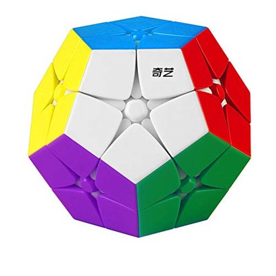 CuberSpeed QY Toys 2x2 Kilominx stickerless Speed Cube 12 Sided Cube Kilominx stickerless Puzzle