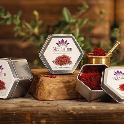 Nice Saffron Premium Saffron Threads for Cooking Deep Red (5 Grams) Perfect for Tea, Rice