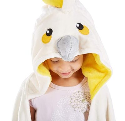 ATOZ Animal Wearable Blanket for Kids Hooded Blanket with Sleep Christmas Children Flannel Dress-Up Cozy Costume Cloak