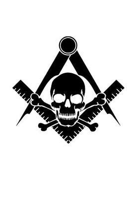 Widow's Son Square & Compass Masonic Vinyl Decal