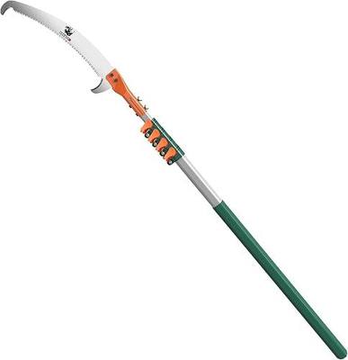 Tree Pruner Pole Saw Manual Extendable Long Tree Pruner Extendable,Pole Pruning Saw 18ft