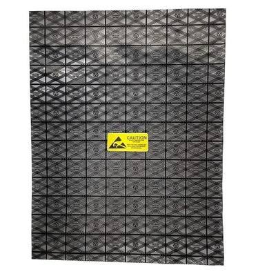 Open Top Antistatic Bag,10pcs 12X16in/30x40cm Large ESD Anti Static Bags for Motherboard Video Card LCD Screen with Anti-Static Labels