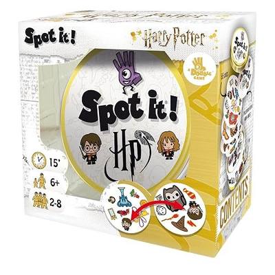 Zygomatic Spot It! Harry Potter - Magical Wizarding World Card Game for Families! Fun Matching Game for Kids and Adults, Ages 6+, 2-8 Players, 15 Minute Playtime, Made