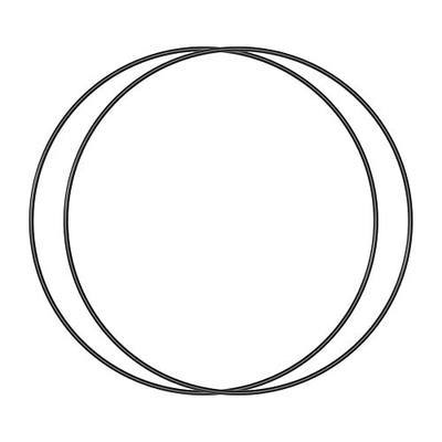 for Gamma2 Seal Replacement O-Ring (one Pair) for 9" lids (Pet Food containers) (Pack of 2)