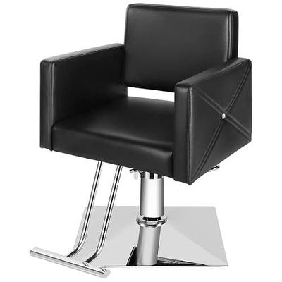 Artist hand Salon Chair for Hair Stylist with Heavy Duty Hydraulic Pump | 360 Degree Rolling Swivel, Height Adjustable, Spa Beauty Equipment for Hair Styling Braiding Women Man, Max Load 330 Lbs
