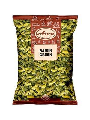 Aiva Green Raisins | Dried Green Grapes | Seedless Dried Fruit for Snacking, Baking, and Cooking - 2 LB | Dried Green Grapes, For Snacking, For Baking, For Cooking