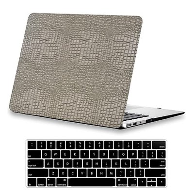 DTangLsm for Crocodile MacBook Pro 13 inch Case M2 2026 2025-2016 M1,Silver