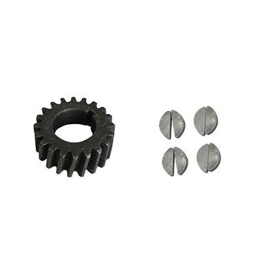 Push Bike Gear&2pcs Woodruff Key Fits 66cc 80cc 2 Stroke Engine Motorized Bike
