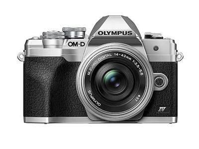 OM SYSTEM Olympus E-M10 Mark IV Silver Micro Four Thirds System Camera M.Zuiko Digital ED 14-42mm F3.5-5.6 EZ kit 20MP Sensor 5-Axis Image Stabilization 4K Video Wi-Fi | 20.3MP Micro Four Thirds Sensor, 5-Axis In-Body Is, 4k/30p Video, M.zuiko 14-42mm Ez Kit Lens, WI-FI and Bluetooth