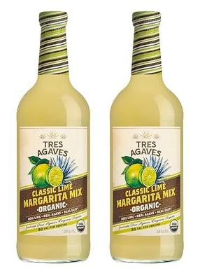 Tres Agaves Organic Lime Margarita Mix 2 Pack | Low Calorie | Natural
