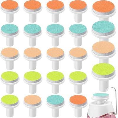 24 Pieces Baby Nail File Replacement Pads for Electric Nail Trimmer | Fits Standard Baby Electric Trimmer, 4 Colors,Reusable Grinding Heads,Suits to Newborn Infant Toddler